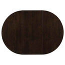 Gabriel 5-piece Extension Leaf Dining Table Set Cappuccino - Home & Sleep Outlet