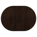 Gabriel 5-piece Extension Leaf Dining Table Set Cappuccino - Home & Sleep Outlet