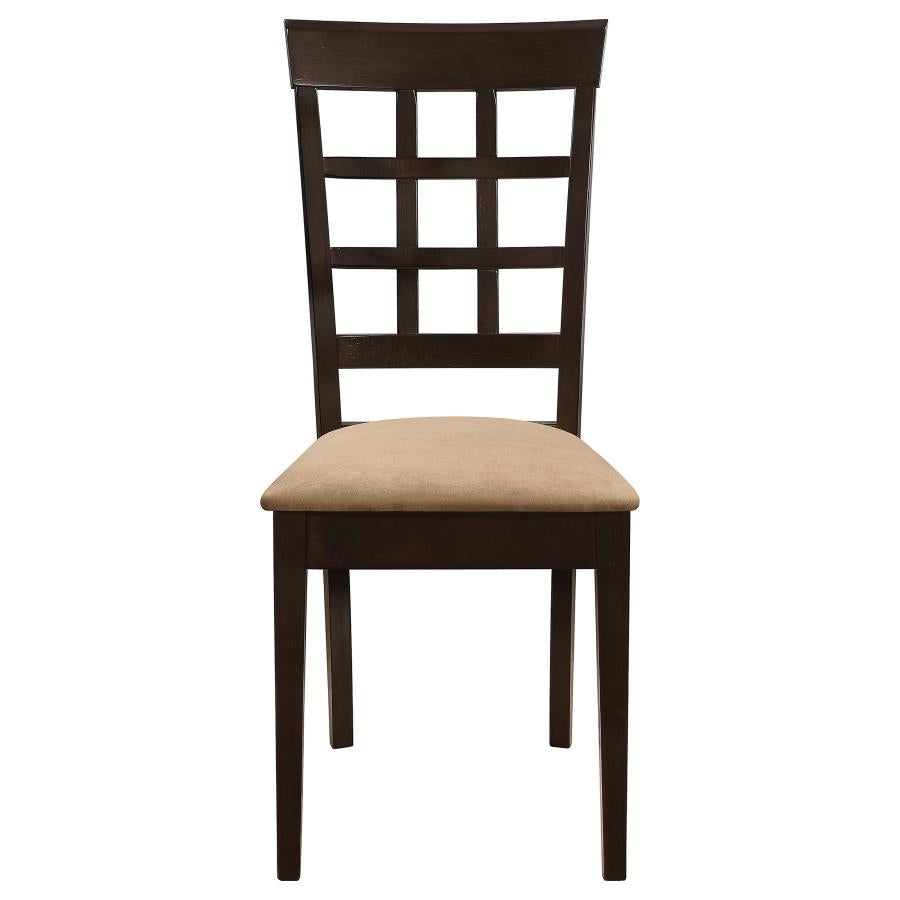 Gabriel 5-piece Extension Leaf Dining Table Set Cappuccino - Home & Sleep Outlet
