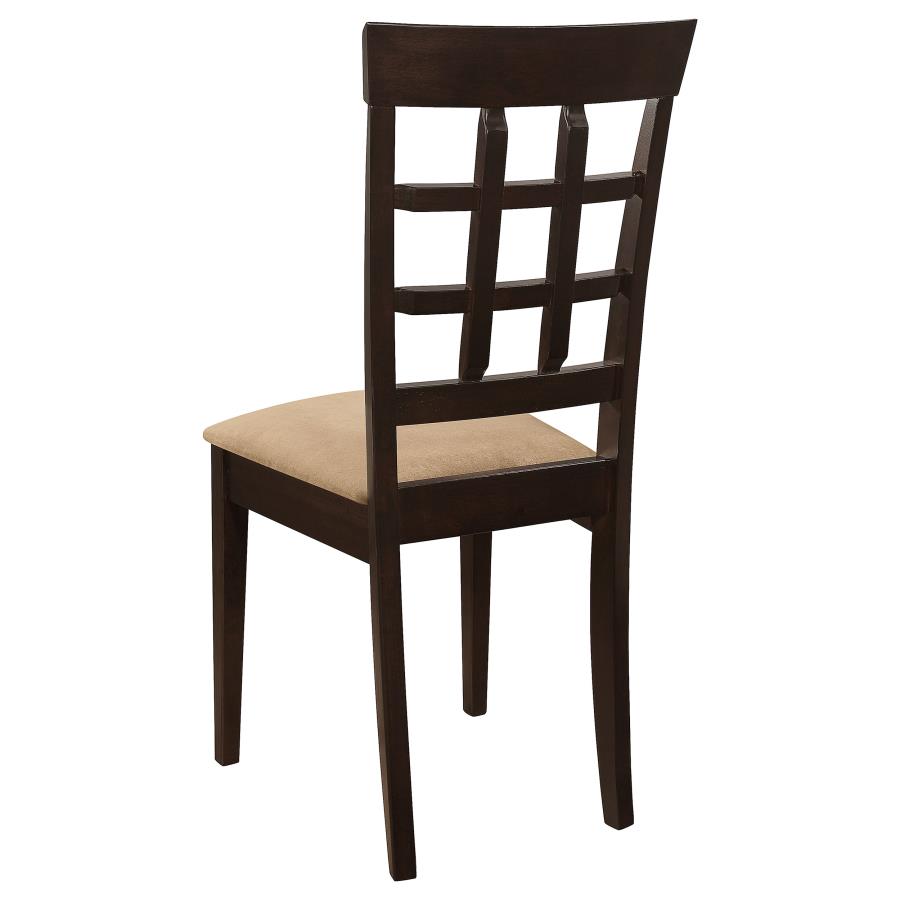 Gabriel 5-piece Extension Leaf Dining Table Set Cappuccino - Home & Sleep Outlet