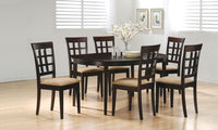 Gabriel Oval 60-inch Extension Leaf Dining Table Cappuccino - Home & Sleep Outlet