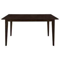 Gabriel 5-piece Rectangular 59-inch Dining Set Cappuccino - Home & Sleep Outlet