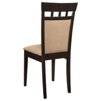 Gabriel 5-piece Rectangular 59-inch Dining Set Cappuccino - Home & Sleep Outlet