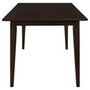 Gabriel 5-piece Rectangular 59-inch Dining Set Cappuccino - Home & Sleep Outlet