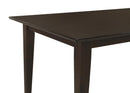 Gabriel 5-piece Rectangular 59-inch Dining Set Cappuccino - Home & Sleep Outlet