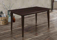 Gabriel Rectangular 59-inch Wood Dining Table Cappuccino - Home & Sleep Outlet