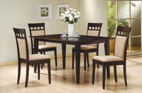 Gabriel Rectangular 59-inch Wood Dining Table Cappuccino - Home & Sleep Outlet