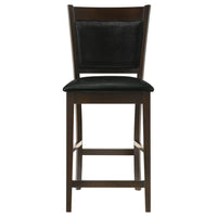 Jaden 5-piece Square Counter Height Dining Set Espresso - Home & Sleep Outlet