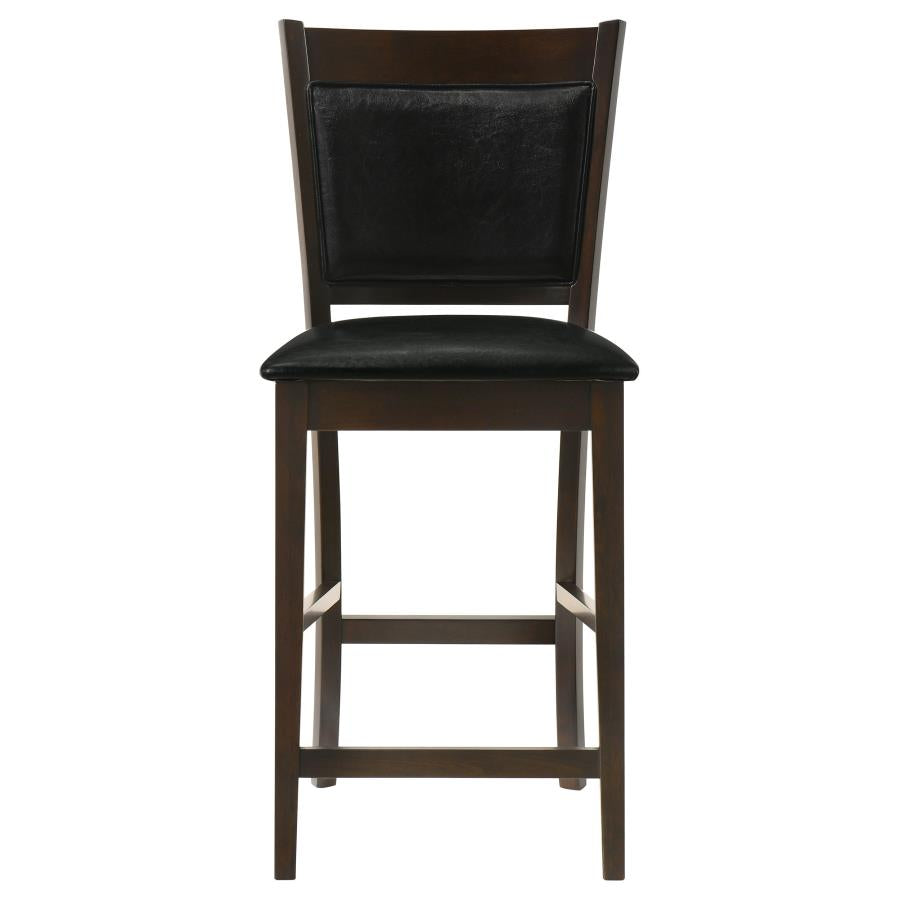 Jaden 5-piece Square Counter Height Dining Set Espresso - Home & Sleep Outlet