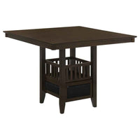 Jaden Square 47-inch Counter Height Dining Table Espresso - Home & Sleep Outlet