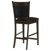 Jaden Upholstered Counter Chair Espresso (Set of 2) - Home & Sleep Outlet