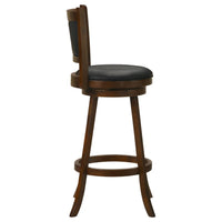 Broxton Upholstered Swivel Bar Chair Chestnut (Set of 2) - Home & Sleep Outlet