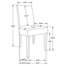 Stanton 7-piece Rectangular Dining Table Set Grey