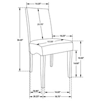 Stanton 7-piece Rectangular Dining Table Set Grey