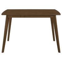 Kersey 5-piece Rectangular Dining Table Set Chestnut