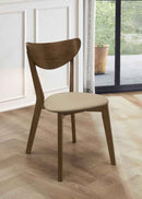Kersey Wood Dining Side Chair Chestnut (Set of 2)
