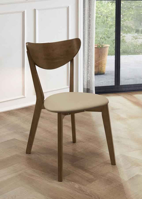 Kersey Wood Dining Side Chair Chestnut (Set of 2)