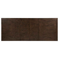 Ridgewell 7-piece Rectangular Trestle Dining Set Dark Oak