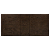 Ridgewell Rectangular Trestle Dining Table Dark Oak