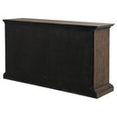 Ridgewell 2-drawer 4-door Dining Server Dark Oak