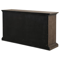 Ridgewell 2-drawer 4-door Dining Server Dark Oak