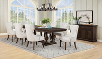 Ridgewell 2-drawer 4-door Dining Server Dark Oak