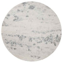 Ortega Round 46-inch Marble Top Wood Dining Table Natural