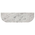 Home & Sleep Outlet - Ortega 4-door Marble Top Sideboard Buffet Cabinet Natural
