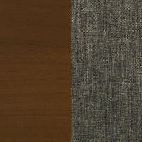 Malone Padded Wood Dining Arm Chair Dark Walnut (Set of 2)