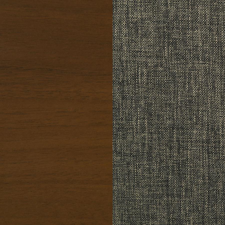Malone Padded Wood Dining Arm Chair Dark Walnut (Set of 2)