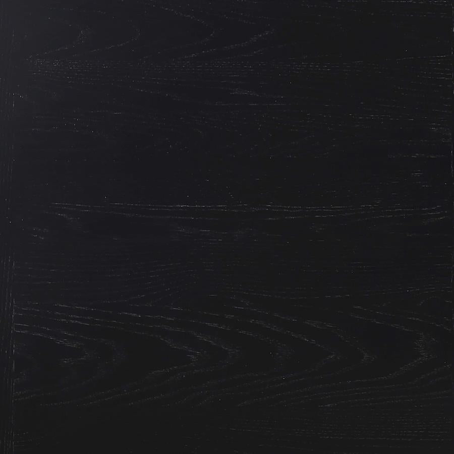 Catherine Rectangular 84-inch Wood Dining Table Black