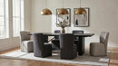 Catherine Rectangular 84-inch Wood Dining Table Black