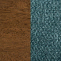 Paxton Upholstered Dining Side Chair Teal Blue (Set of 2)