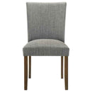 Paxton Upholstered Dining Side Chair Grey (Set of 2)