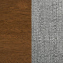Paxton Upholstered Dining Side Chair Grey (Set of 2)