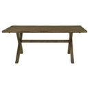 Alston Rectangular 71-inch Dining Table Knotty Nutmeg