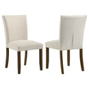 Paxton Upholstered Dining Side Chair Beige (Set of 2)