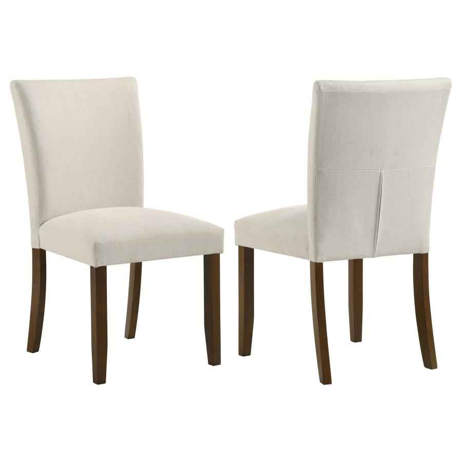 Paxton Upholstered Dining Side Chair Beige (Set of 2)