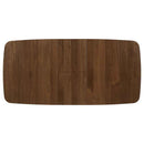 Redbridge Rectangular 5-piece Dining Set Natural Walnut