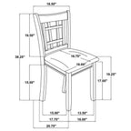 Home & Sleep Outlet - Lavon 5-piece Oval Extension Leaf Dining Set Light Oak