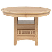 Lavon Oval 60-inch Wood Extension Leaf Dining Table Light Oak