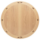 Lavon Oval 60-inch Wood Extension Leaf Dining Table Light Oak