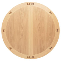 Lavon Oval 60-inch Counter Height Extension Dining Table Light Oak