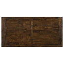 Coleman Rectangular 79-inch Dining Table Rustic Golden Brown