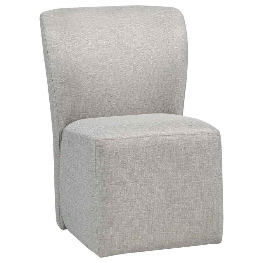 Jaelynn Upholstered Parsons Dining Side Chair Beige (Set of 2)