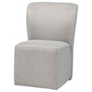 Jaelynn Upholstered Parsons Dining Side Chair Beige (Set of 2)