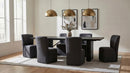 Jaelynn Upholstered Parsons Dining Side Chair Charcoal (Set of 2)
