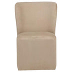 Home & Sleep Outlet - Jaelynn Upholstered Parsons Dining Side Chair Tan (Set of 2)