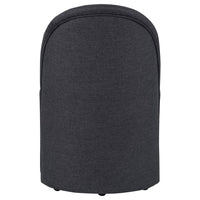 Aubrey Upholstered Barrel Dining Side Chair Charcoal (Set of 2)