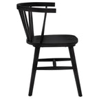 Home & Sleep Outlet - Jeffries Windsor Wood Dining Side Chair Black (Set of 2)